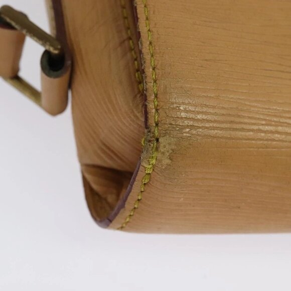LOUIS VUITTON Epi Saint Cloud GM Shoulder Bag Beige LV Auth - Picture 10 of 16